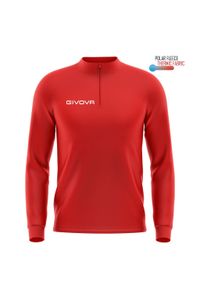 Bluza piłkarska dla dorosłych Givova Maglia Tecnica czerwona. Kolor: czerwony. Materiał: poliester. Sport: piłka nożna #1