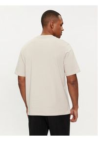 Jack & Jones - Jack&Jones T-Shirt Trevor 12227773 Beżowy Standard Fit. Kolor: beżowy. Materiał: bawełna