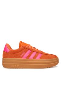 Adidas - adidas Sneakersy Vl Court Bold IH9159 Pomarańczowy. Kolor: pomarańczowy. Materiał: zamsz, skóra #1