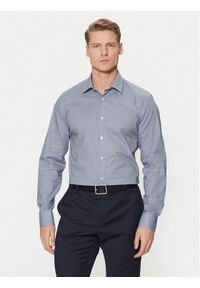 Liu Jo Koszula QA5114 T4354 Granatowy Slim Fit. Kolor: niebieski. Materiał: bawełna #1