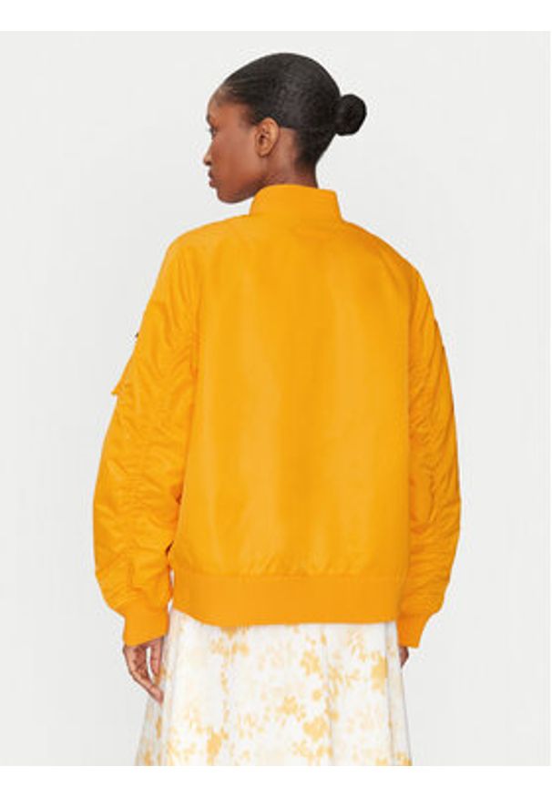 2NDDAY Kurtka bomber Santon 2252112129 Żółty Oversize. Kolor: żółty. Materiał: syntetyk