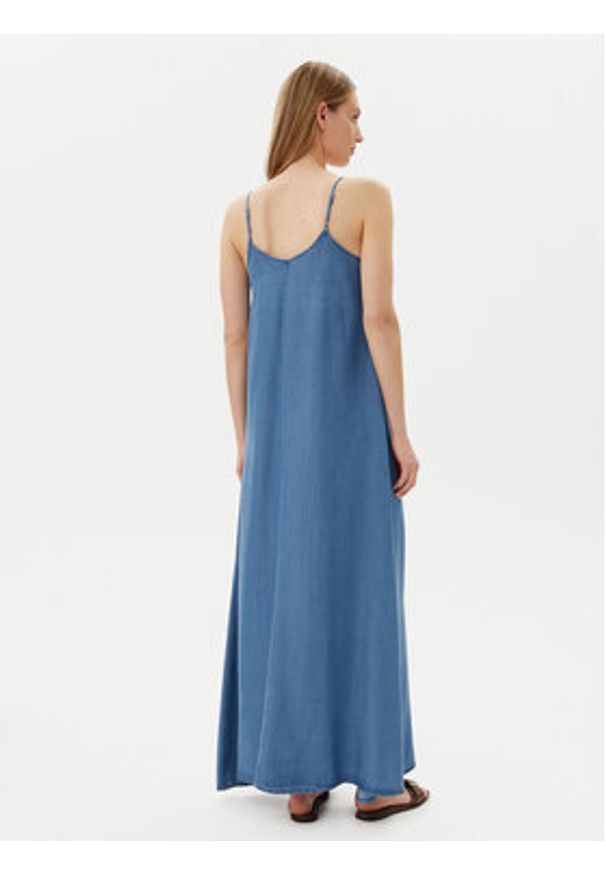 only - ONLY Sukienka letnia Charis 15337932 Niebieski Loose Fit. Kolor: niebieski. Materiał: lyocell. Sezon: lato