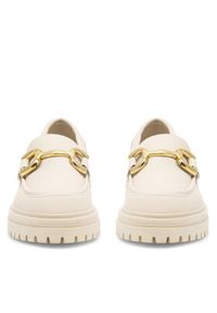 DeeZee Loafersy Chiara WS5195-42 Beżowy. Kolor: beżowy. Materiał: syntetyk