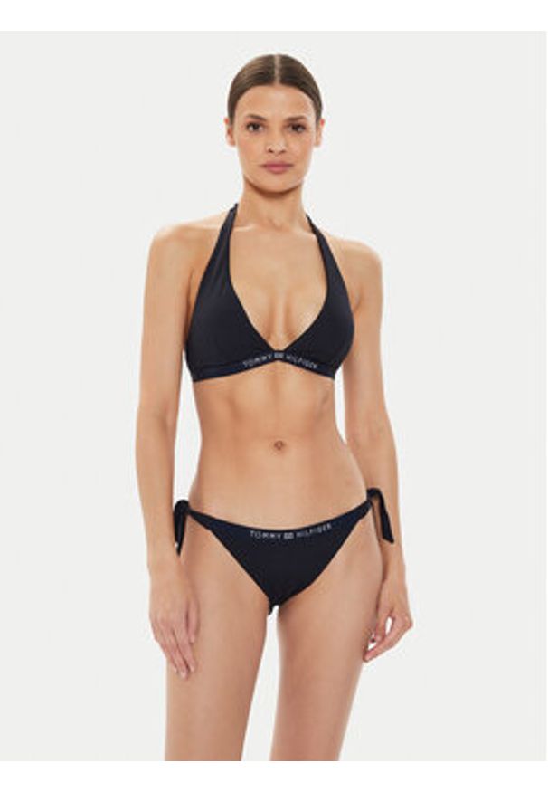 TOMMY HILFIGER - Tommy Hilfiger Góra od bikini UW0UW05257 Granatowy. Kolor: niebieski. Materiał: syntetyk
