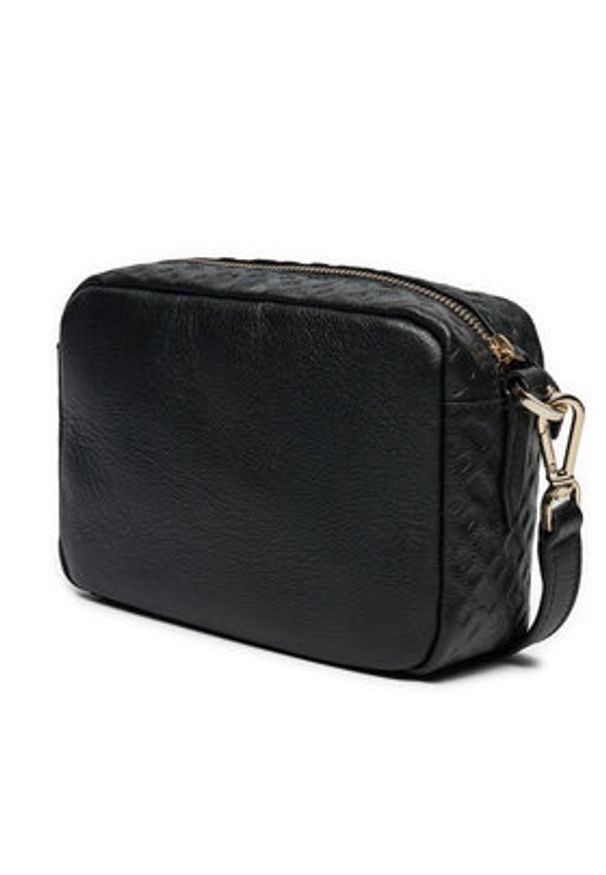 BOSS Torebka Alyce Crossbody 50529366 Czarny. Kolor: czarny. Materiał: skórzane