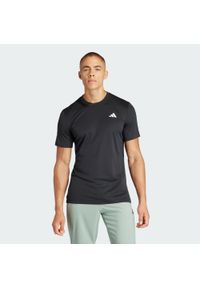 Adidas - Koszulka Tennis FreeLift. Kolor: czarny. Materiał: materiał. Sport: tenis #1