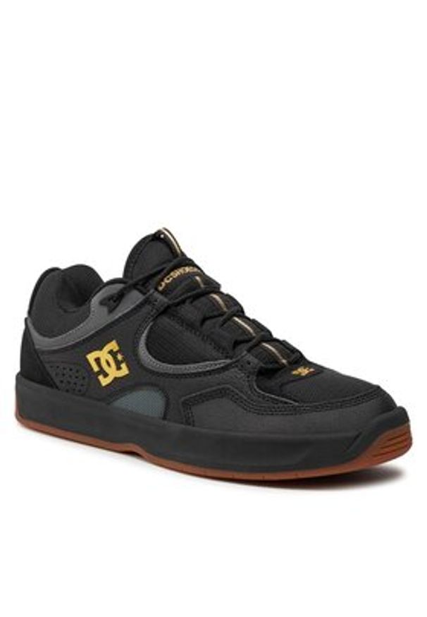 DC Shoes Sneakersy Kalynx Zero ADYS100819 Czarny. Kolor: czarny. Materiał: skóra