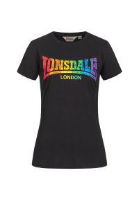 Koszulka damska Lonsdale Happisbourg. Kolor: czarny #1