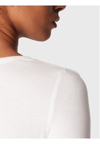 Fransa Bluzka Kasic 600543 Biały Slim Fit. Kolor: biały. Materiał: wiskoza #4