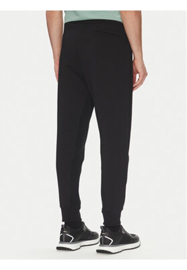 BOSS Spodnie dresowe Hadiko 50537198 Czarny Regular Fit. Kolor: czarny. Materiał: bawełna