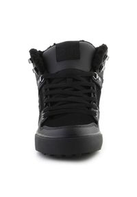 Buty DC Shoes Pure high-top wc wnt M ADYS400047-3BK czarne. Wysokość cholewki: przed kolano. Kolor: czarny. Materiał: materiał. Szerokość cholewki: normalna #5