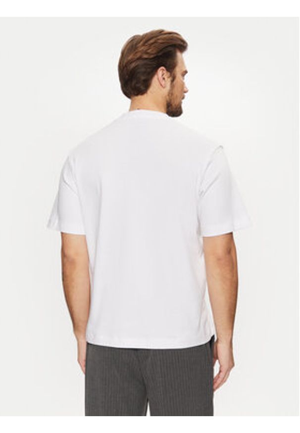 Jack & Jones - Jack&Jones T-Shirt Urban Edge 12254412 Biały Loose Fit. Kolor: biały. Materiał: bawełna