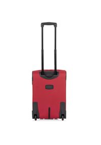 Ochnik - Komplet walizek na kółkach 19'/24'/28'. Kolor: czerwony. Materiał: guma, nylon, materiał, kauczuk, poliester
