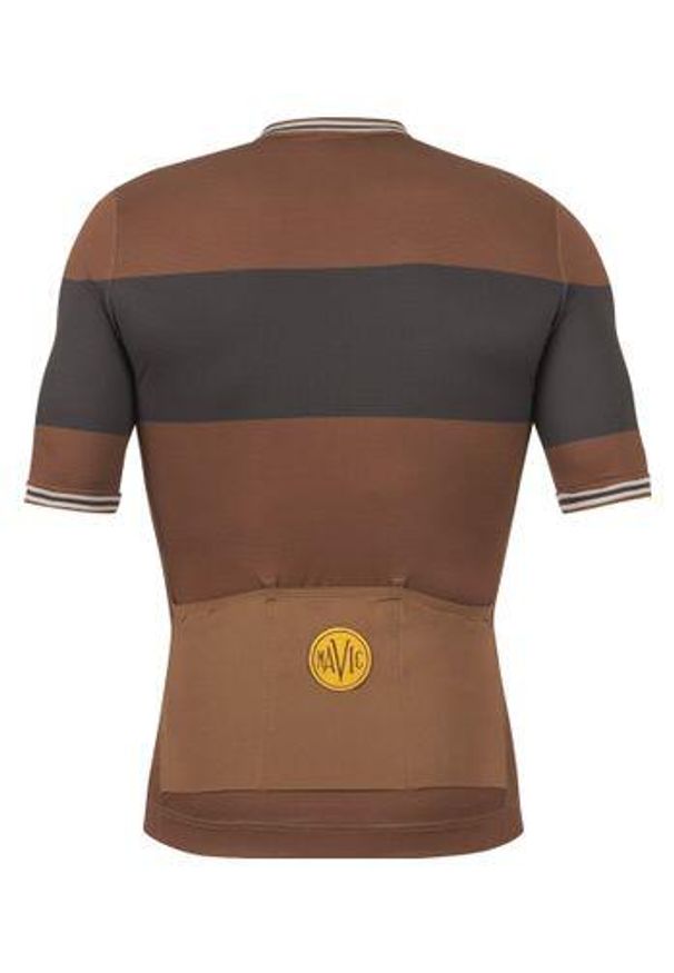 MAVIC - Koszulka Mavic Heritage. Kolor: wielokolorowy, czarny, brązowy. Sport: kolarstwo