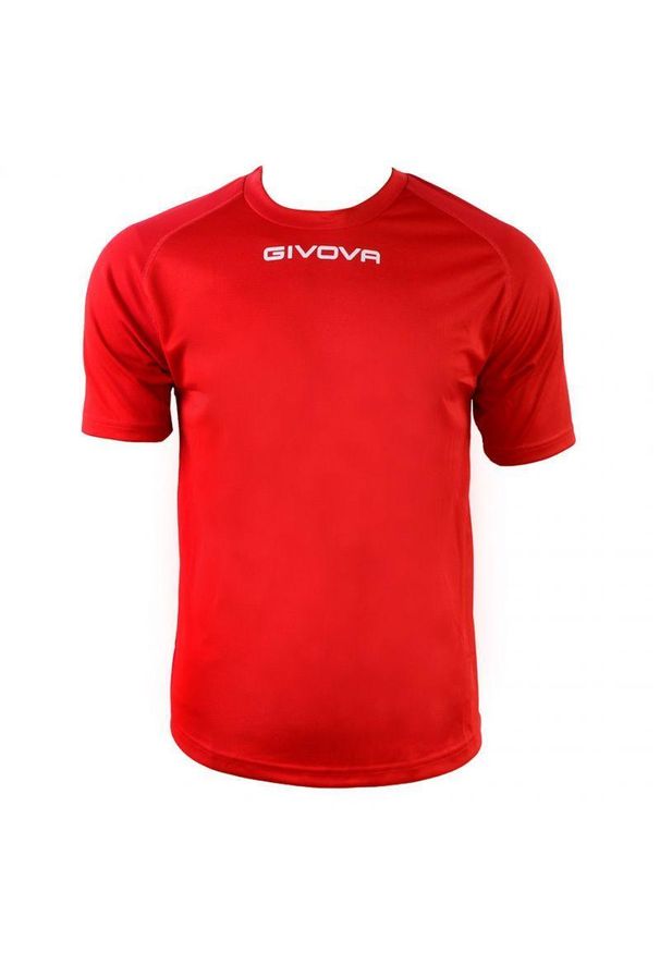 Givova - Męska Koszulka Piłkarska One Mac010007. Kolor: czerwony. Sport: piłka nożna
