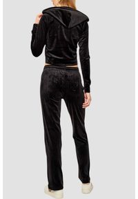 Juicy Couture - JUICY COUTURE Czarna bluza Madison Outline, Rozmiar L. Kolor: czarny #3