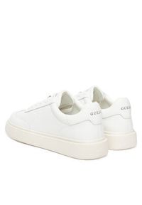Guess Sneakersy FMFPLA LEA12 Biały. Kolor: biały. Materiał: skóra #4