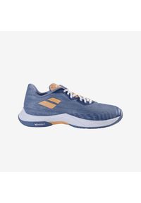 Buty halowe do badmintona damskie Babolat Shadow Spirit 2. Materiał: kauczuk. Szerokość cholewki: normalna