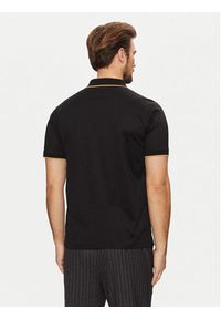 Karl Lagerfeld - KARL LAGERFELD Polo 745080 551200 Czarny Regular Fit. Typ kołnierza: polo. Kolor: czarny. Materiał: bawełna #2