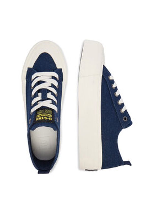 G-Star RAW - G-Star Raw Trampki CEO-GST01 Granatowy. Kolor: niebieski. Materiał: materiał