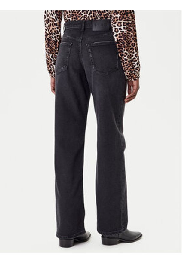 Hugo - HUGO Jeansy 50546496 Czarny Wide Leg. Kolor: czarny