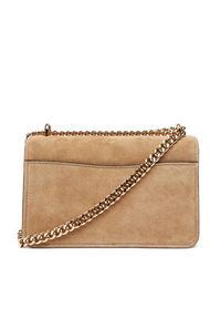 MICHAEL Michael Kors Torebka Claire 30F5GC7L3S Brązowy. Kolor: brązowy. Materiał: skórzane, zamszowe
