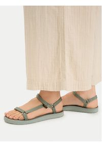 Teva Sandały Original Universal Slim 1150110 Zielony. Kolor: zielony. Materiał: materiał #2