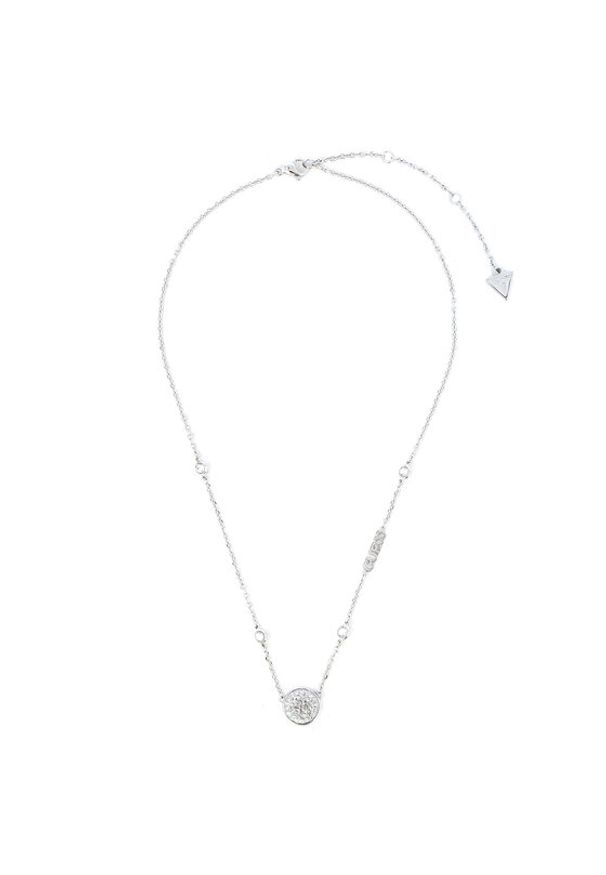 Guess Naszyjnik Dreaming Guess JUBN03 124JW Srebrny. Materiał: srebrne. Kolor: srebrny