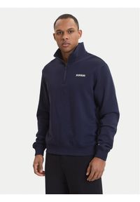 Napapijri Bluza B-Small Box Hz NP0A88TO Granatowy Relaxed Fit. Kolor: niebieski. Materiał: bawełna #1