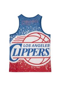 Koszulka bezrękawnik Mitchell & Ness NBA Los Angeles Clippers Tank Top. Kolor: czerwony, niebieski, wielokolorowy. Długość rękawa: bez rękawów