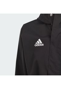 Adidas - Entrada 22 All-Weather Jacket. Kolor: czarny. Materiał: poliester