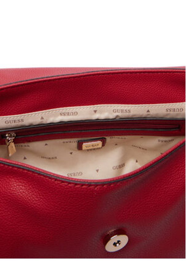 Guess Torebka Devon HWBG97 45200 Czerwony. Kolor: czerwony. Materiał: skórzane