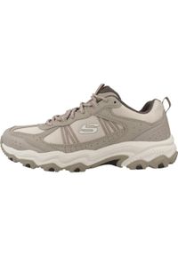skechers - Buty SKECHERS STAMINA AT Jasnobrązowy. Kolor: beżowy, wielokolorowy, brązowy. Materiał: syntetyk, tkanina