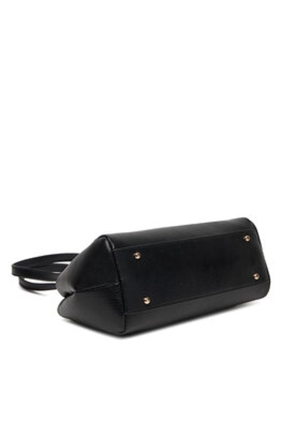 Guess Torebka Brooke HWBG98 97080 Czarny. Kolor: czarny. Materiał: skórzane