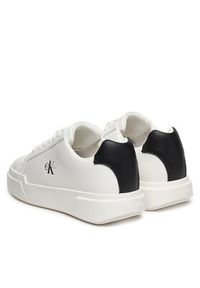 Calvin Klein Sneakersy Chunky Cupsole Laceup Lth Ml YW0YW01947 Biały. Kolor: biały. Materiał: skóra #6