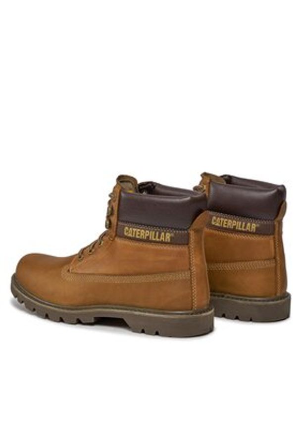 CAT Footwear Trapery Colorado 2.0 P110427 Brązowy. Kolor: brązowy. Materiał: skóra