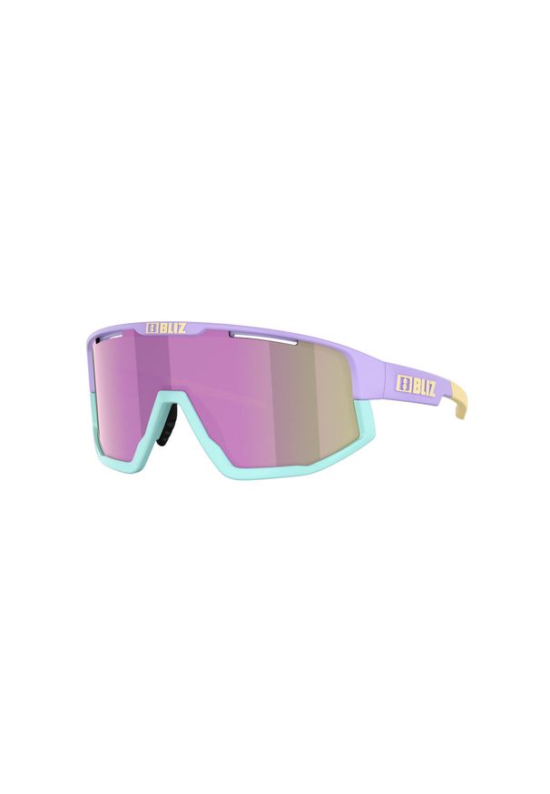 BLIZ - Okulary rowerowe przeciwsłoneczne Bliz Fusion 52305-34. Kolor: fioletowy, wielokolorowy, różowy