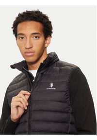 U.S. Polo Assn. Bezrękawnik MUP3267 Czarny Regular Fit. Typ kołnierza: polo. Kolor: czarny. Materiał: syntetyk. Długość rękawa: bez rękawów