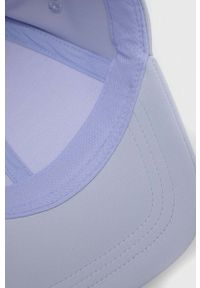 4f - 4F czapka z daszkiem kolor fioletowy gładka. Kolor: fioletowy. Wzór: gładki #2