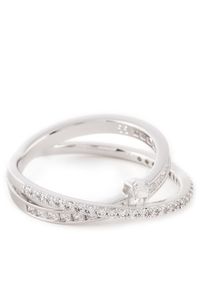Swarovski Pierścionek Hyperbola 5691231 Srebrny. Materiał: metalowe. Kolor: srebrny #1