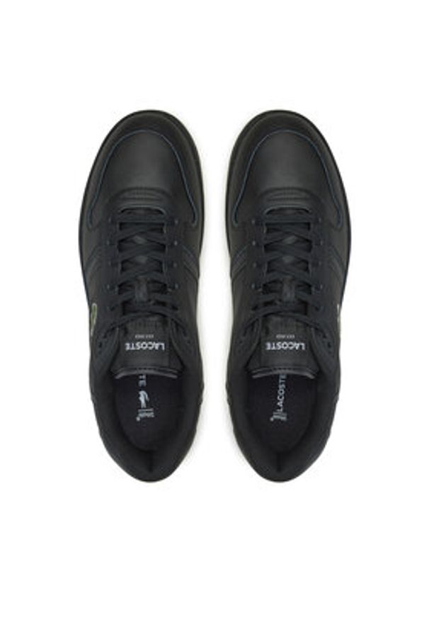 Lacoste Sneakersy 748SMA0031 Czarny. Kolor: czarny. Materiał: skóra