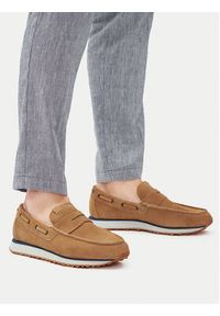 Napapijri Mokasyny Shard NP0A4IQT Brązowy. Kolor: brązowy. Materiał: skóra, zamsz #3
