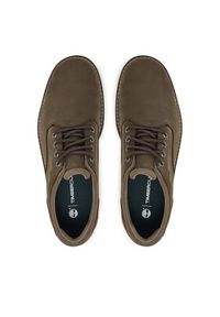 Timberland Trapery Britton Road Waterproof TB0A69T9W071 Brązowy. Kolor: brązowy. Materiał: nubuk, skóra