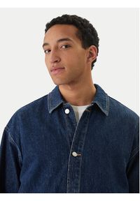 Jack & Jones Koszula jeansowa Cambridge 12293585 Granatowy Oversize. Kolor: niebieski. Materiał: bawełna #3