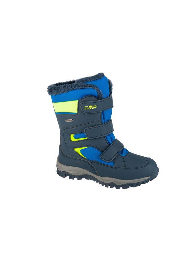 CMP - Buty turystyczne zimowe śniegowce chłopięce, Hexis Snow Boot. Kolor: niebieski. Sezon: zima. Styl: sportowy