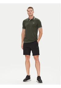 BOSS Polo Paul 50506193 Zielony Slim Fit. Typ kołnierza: polo. Kolor: zielony. Materiał: bawełna