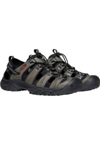 keen - Buty do chodzenia męskie Keen Targhee Iii Sandal. Kolor: brązowy. Materiał: syntetyk, tkanina, skóra, materiał. Sezon: lato