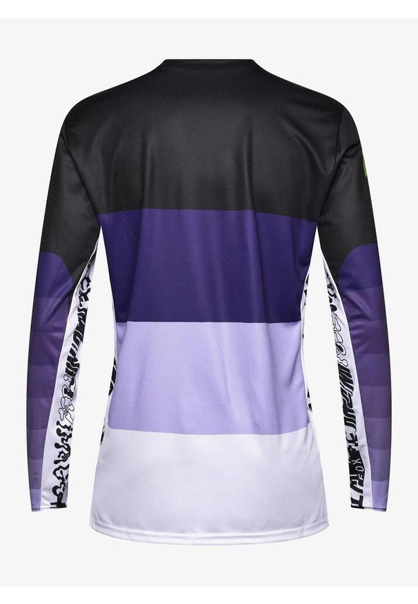 FOX - Bluza rowerowa męska Fox Ranger LS Jersey Grid. Kolor: czarny. Materiał: jersey