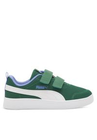 Puma Sneakersy Courtflex V2 Mesh V Ps 37175818 Zielony. Kolor: zielony. Materiał: materiał, mesh