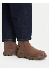 Timberland Sztyblety Greyfield TB0A2FK2EM51 Brązowy. Kolor: brązowy. Materiał: nubuk, skóra #5